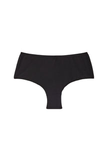 Shorty Tanga Coton BIO - Noir