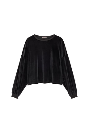 Sweat Velours - Noir