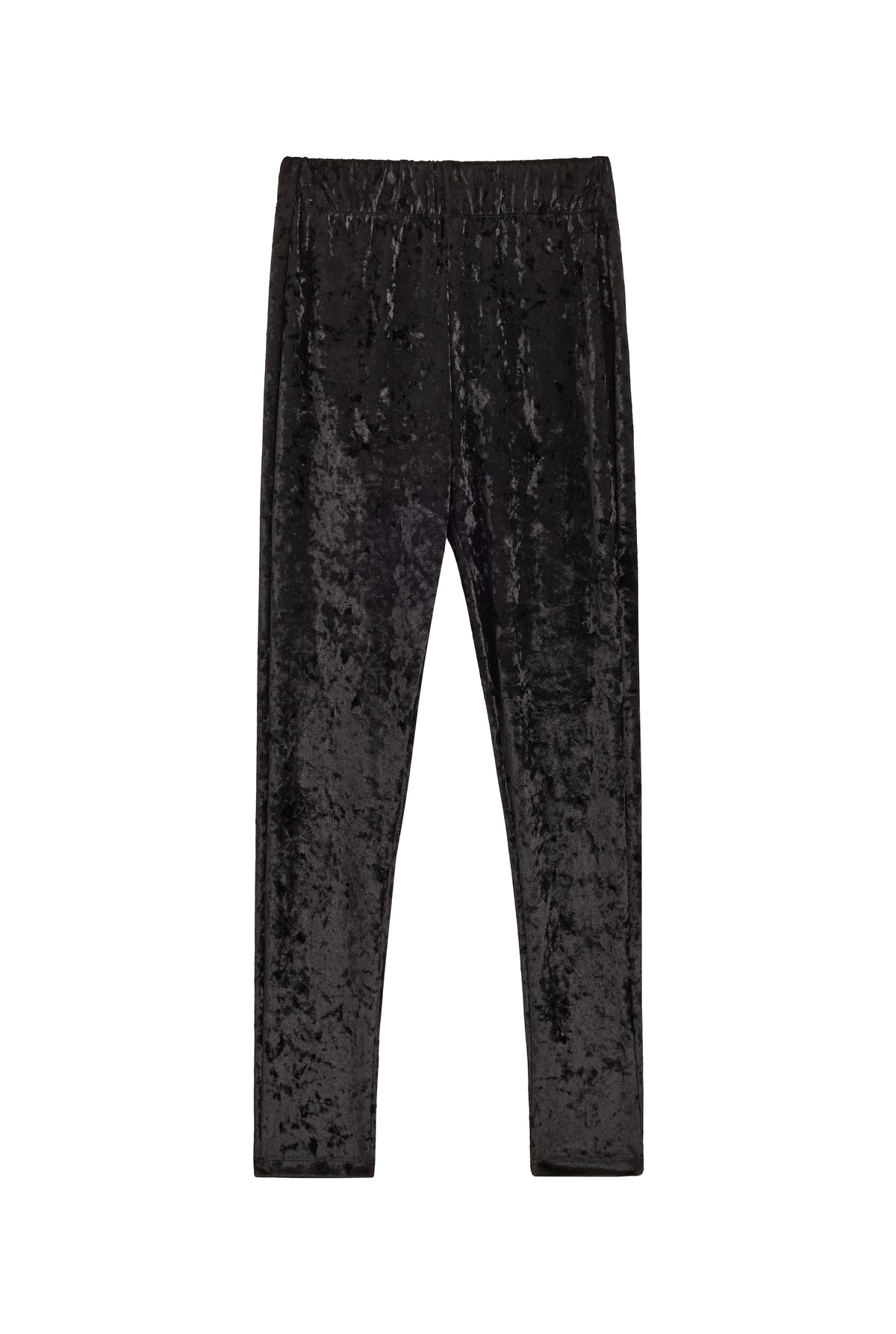 Leggings Velours Marbré - Noir