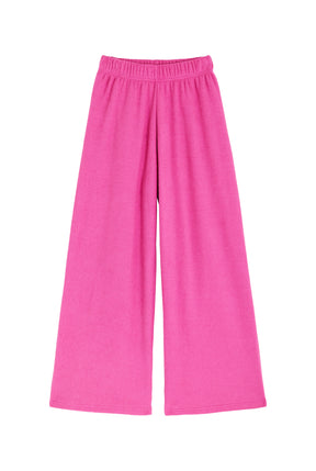 Pantalon Cocoon 100% Coton - Fushia