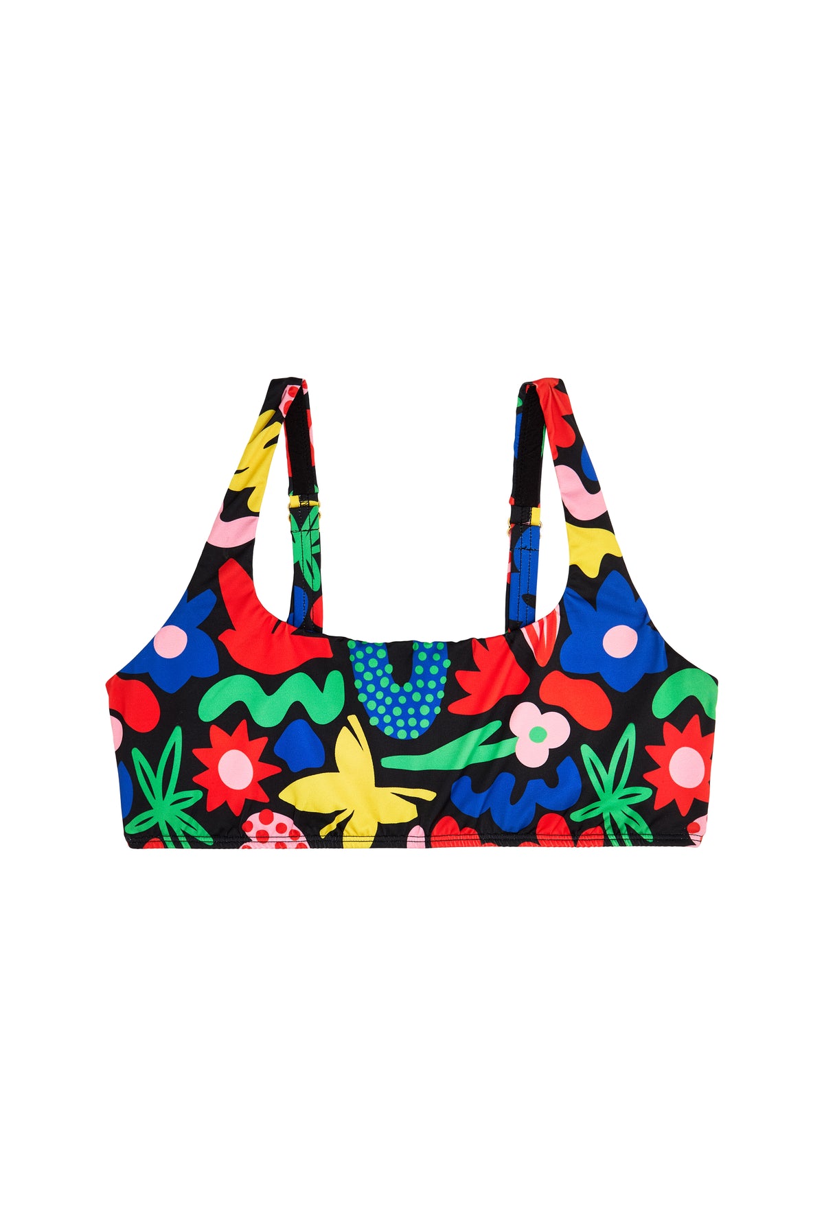 Swimsuit Bra - Colorama Black