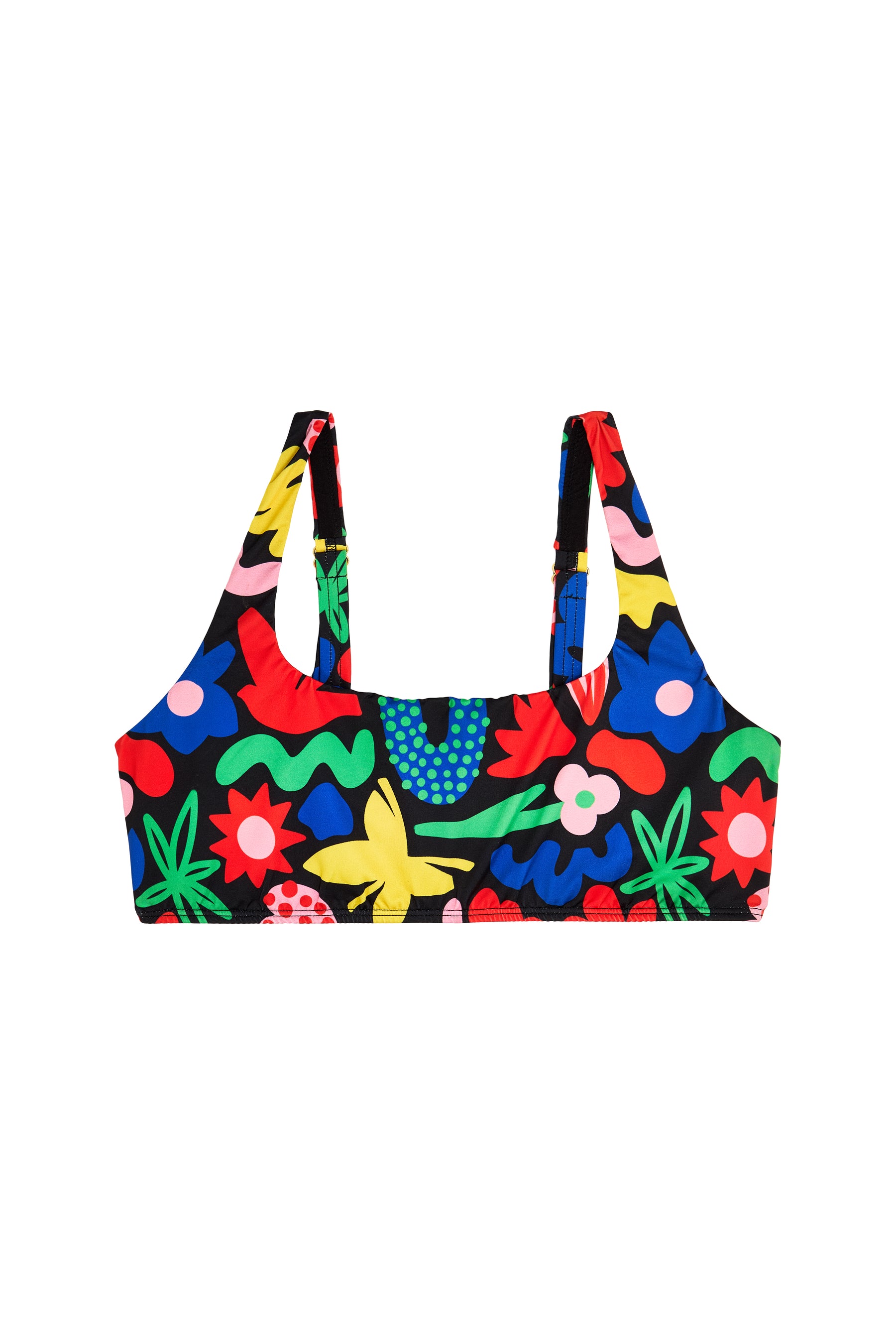 Swimsuit Bra - Colorama Black