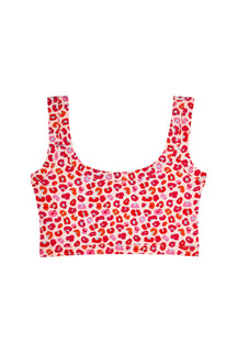 Top Viscose - Léopard Rose