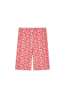 Cycliste Coton BIO - Léopard Rose