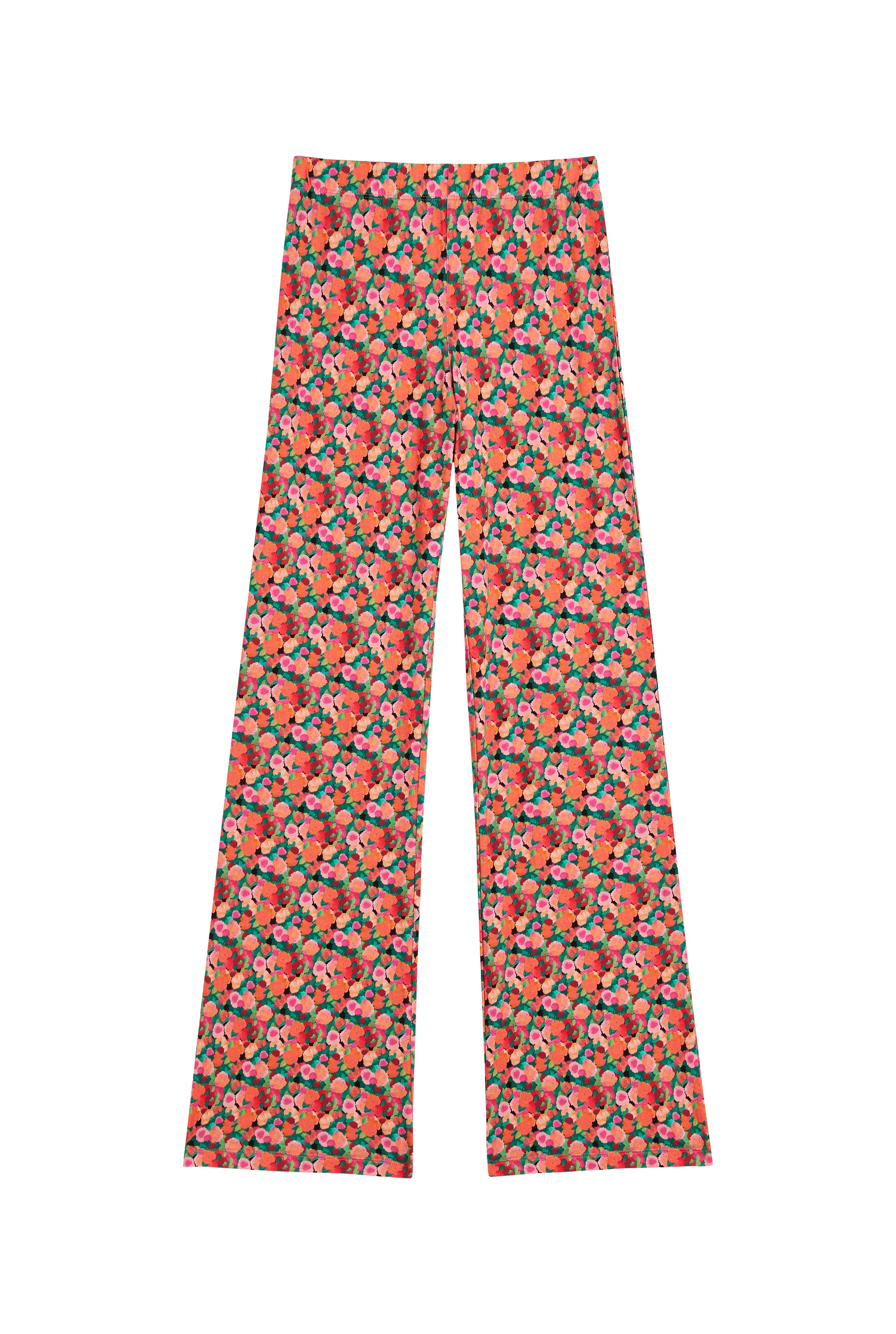 Pantalon Coton BIO Évasé - Aquarelle