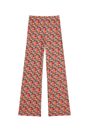 Pantalon Coton BIO Évasé - Aquarelle