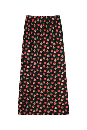 Jupe Longue Coton - Rose Des Sables