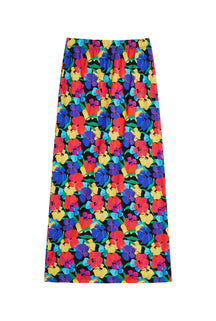 Long Cotton Skirt - Atlas Flower