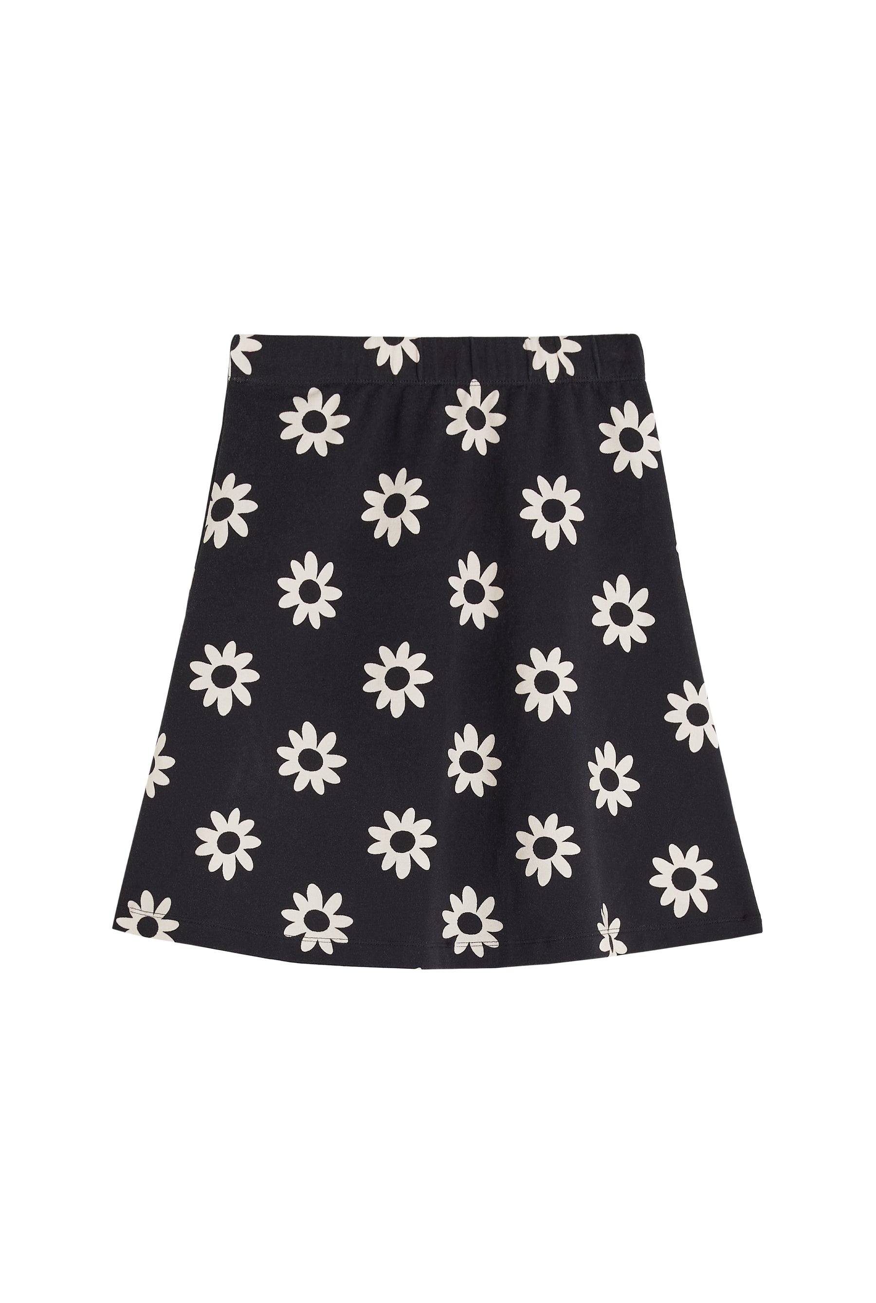 Jupe courte Coton - Dahlia Noir