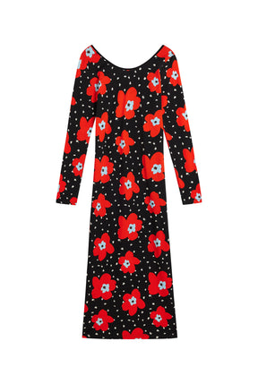 Robe Tube Coton - Atlas Rouge