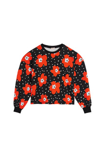 100% Cotton Sweatshirt - Atlas Red