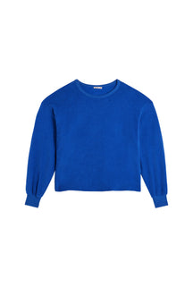 Sweat Cocoon Coton BIO - Bleu Klein