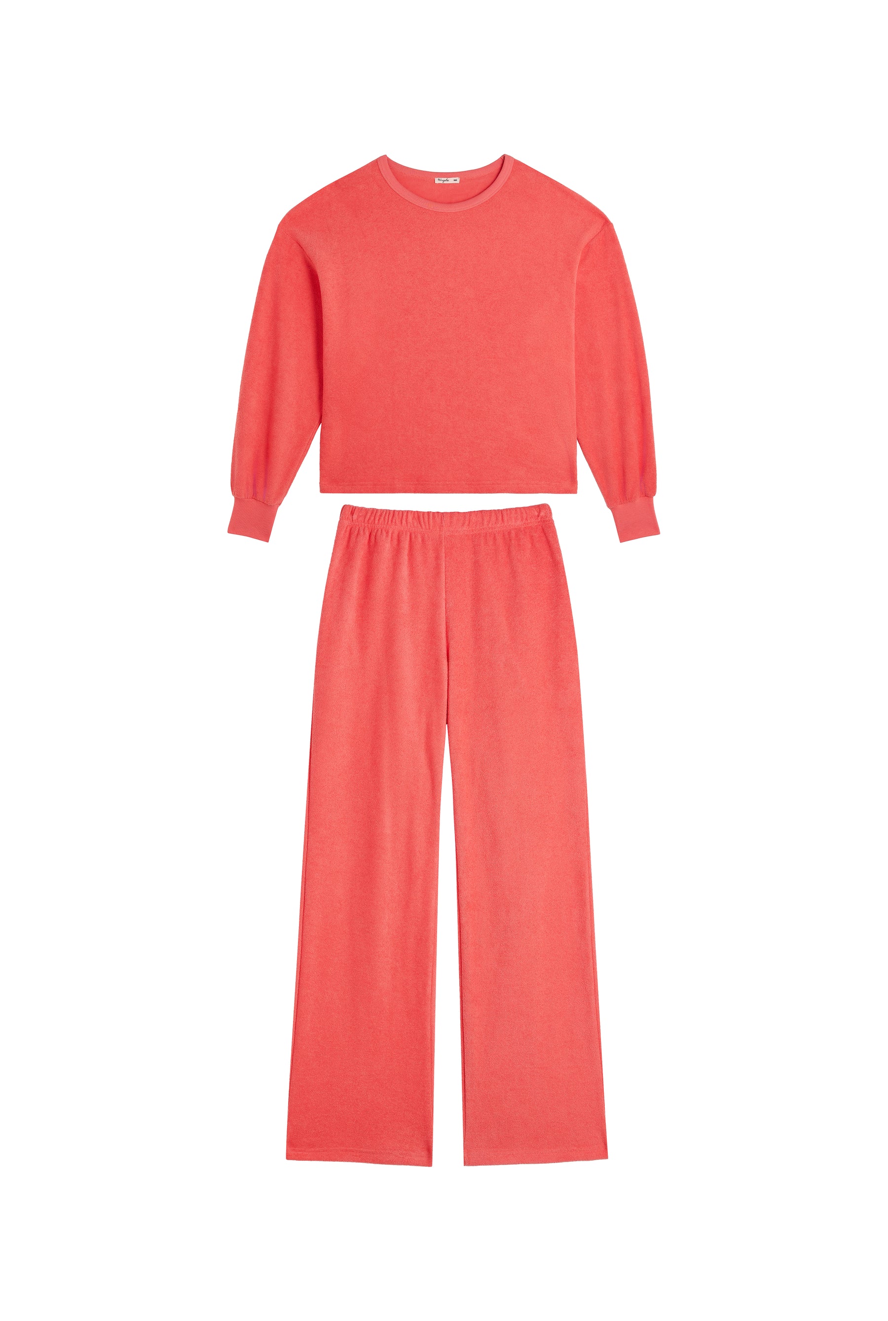 Sweat & Pantalon Cocoon Coton BIO - Rose