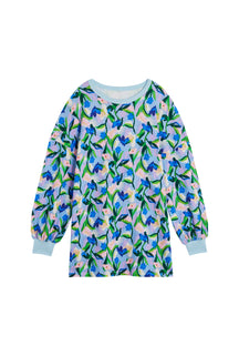 100% ORGANIC Cotton Sweatshirt Dress - Leila Rose