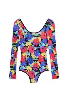 Organic Cotton Bodysuit - Atlas Flower