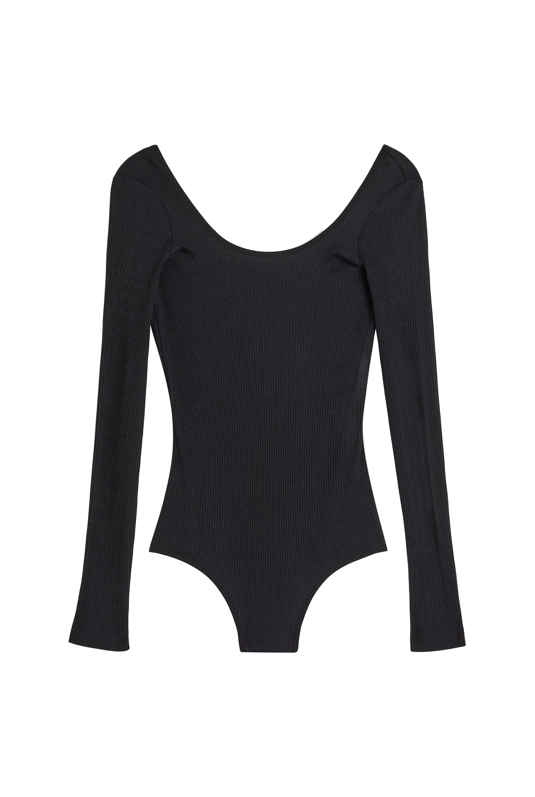 Organic Cotton Bodysuit - Black