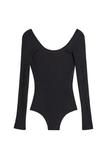 Organic Cotton Bodysuit - Black
