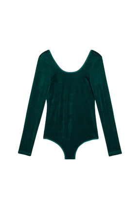 Body Velours - Vert Foncé