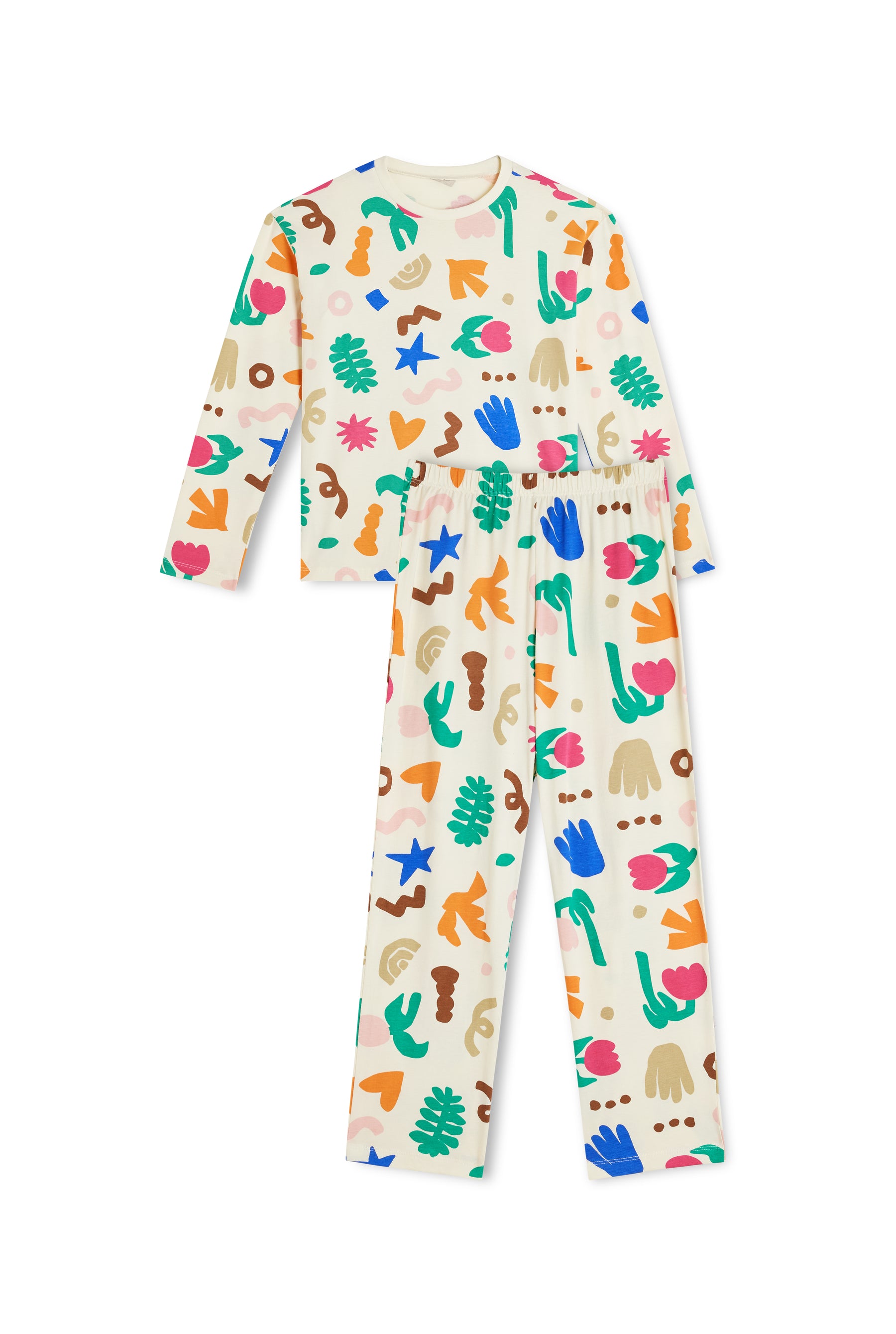 Long-sleeved children's pajamas - Petit Souk Maroc