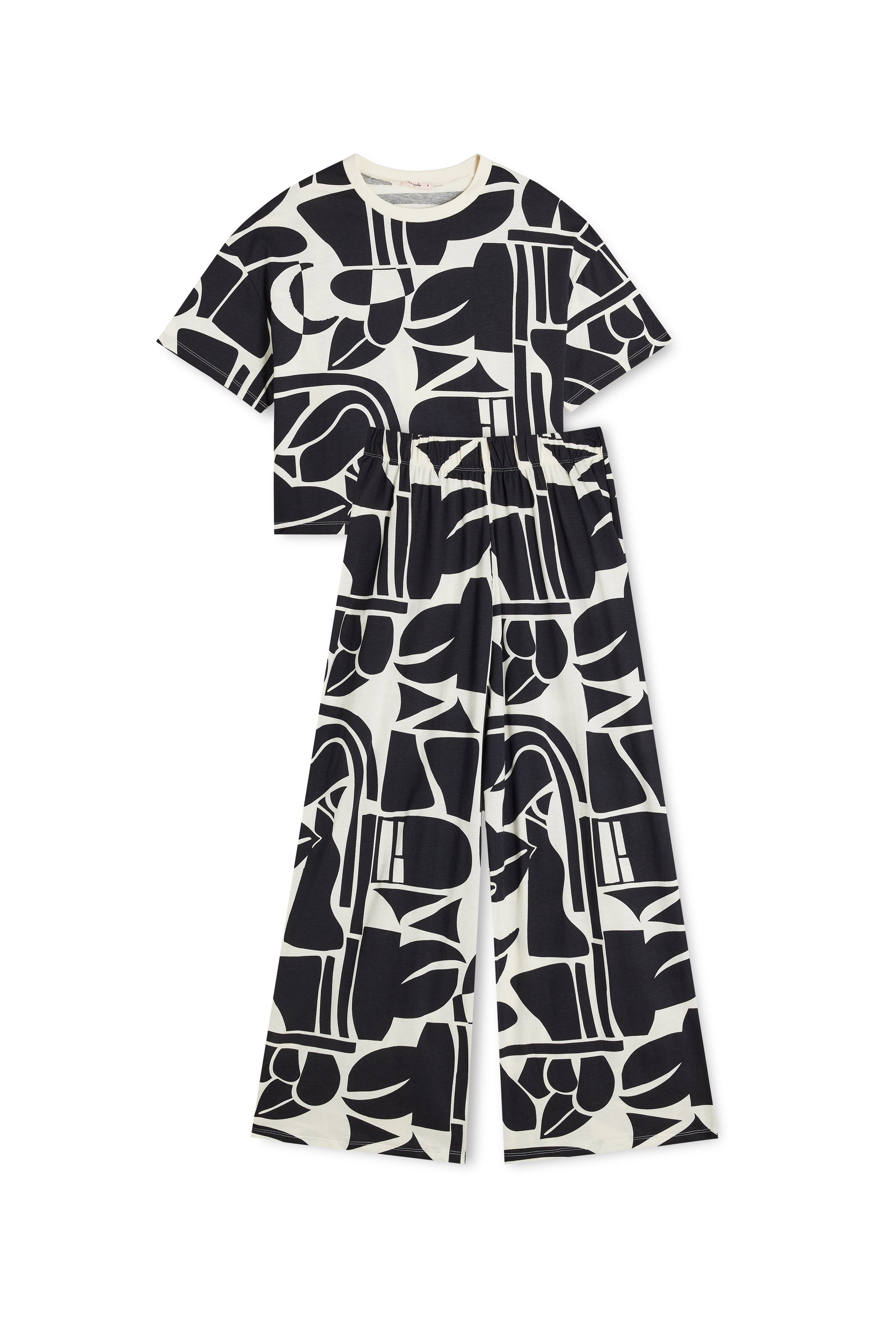 Pyjama Long Coton BIO - Palmeraie
