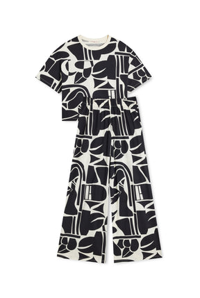 Pyjama Long Coton BIO - Palmeraie