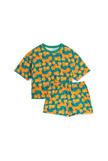 Pyjama Coton BIO - Tangerine