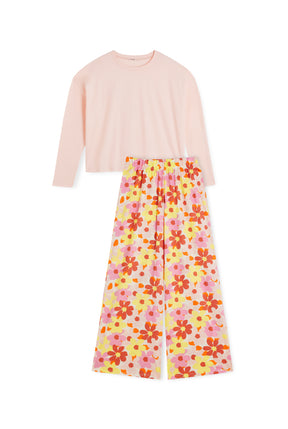 Pyjama Manches Longues Coton BIO - Oasis