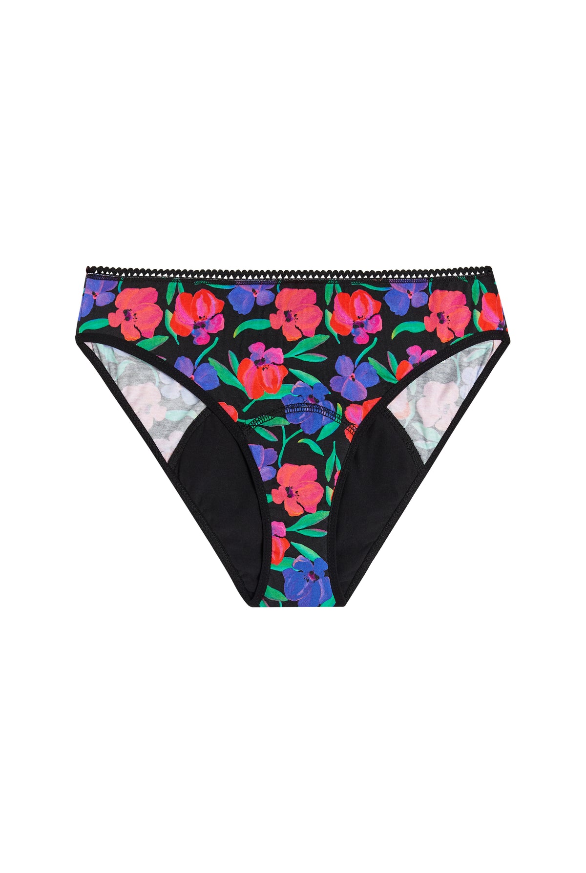 Culotte menstruelle GOTS Flux abondant  - Fleur d'Atlas