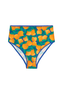 Culotte Taille Haute Coton BIO - Tangerine