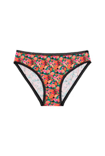 Culotte Coton BIO - Aquarelle Noir