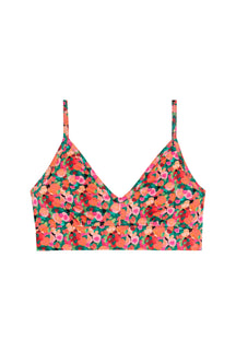 Brassière Coton BIO - Aquarelle Noir