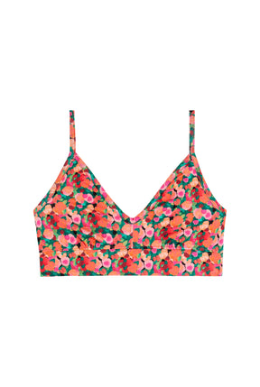 Brassière Coton BIO - Aquarelle Noir