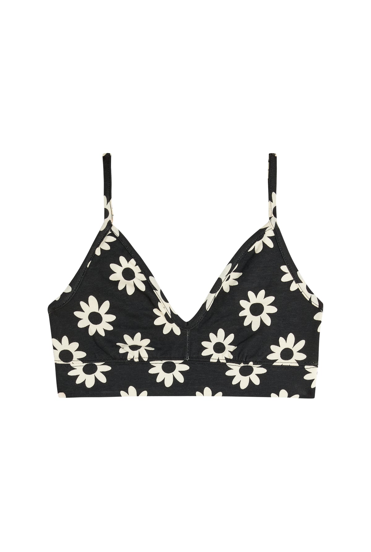 Brassière Coton BIO - Dahlia Noir