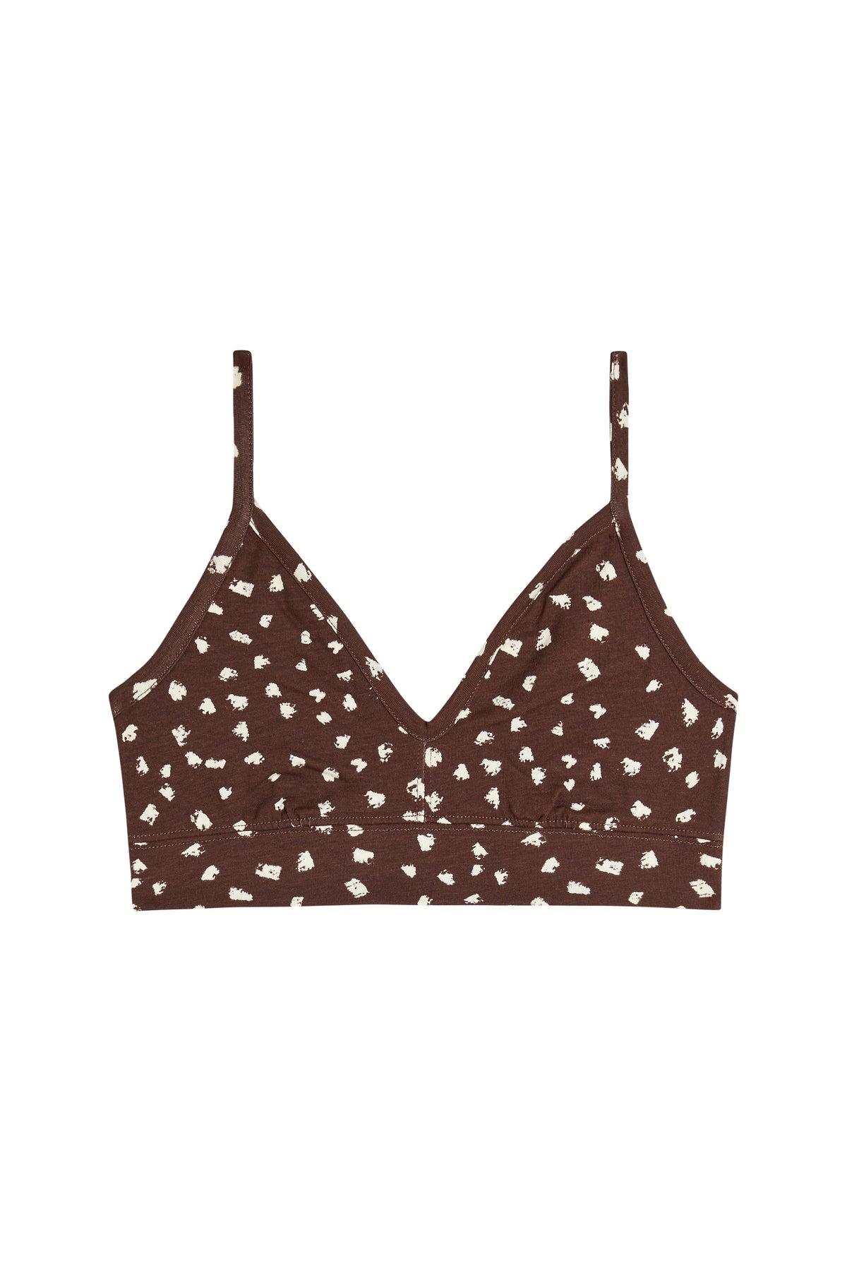 Brassière Coton BIO - Bambi Marron