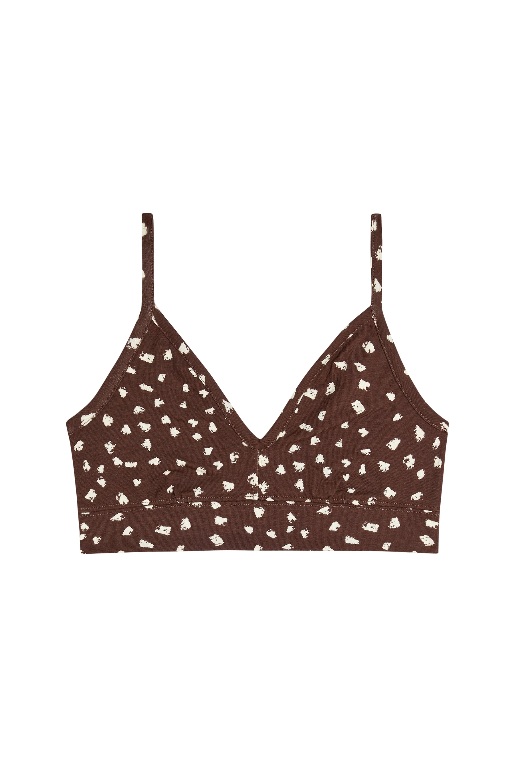 Brassière Coton BIO - Bambi Marron