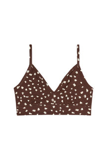 Brassière Coton BIO - Bambi Marron