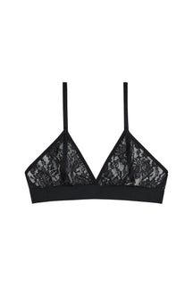 Lace Bralette - Black