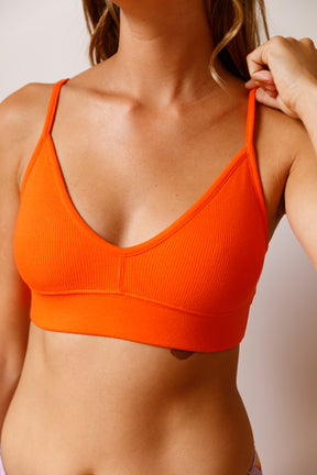 Brassière Coton BIO - Orange