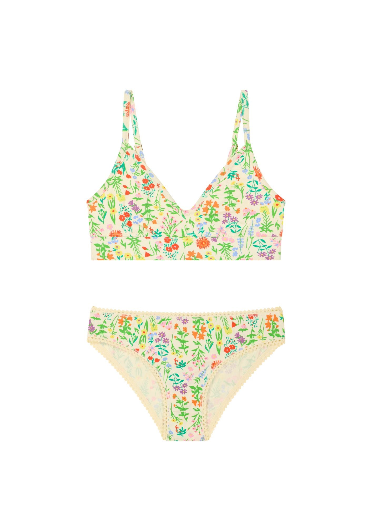 1 BRASSIERE + 1 CULOTTE - Pampa Jaune