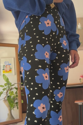 Leggings Coton - Atlas Bleu
