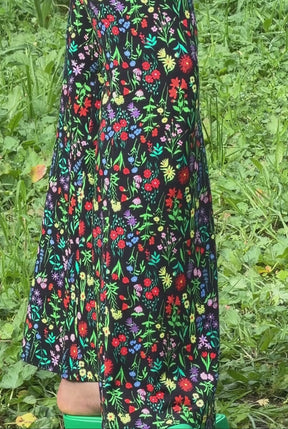 Pantalon Coton BIO Évasé - Pampa noir