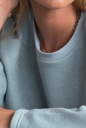 Ensemble à Paillettes - Bleu Clair