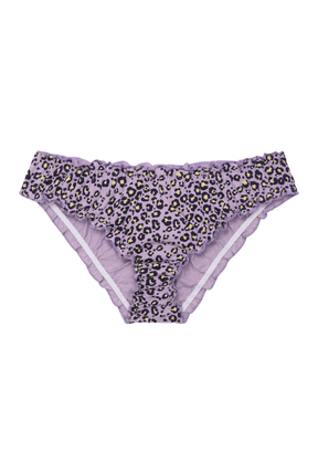Bloomer Coton BIO - Léopard Purple - Soldes culottes - We Are Jolies