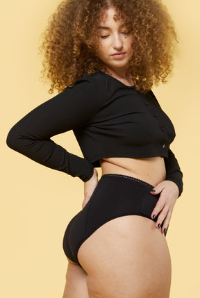 4 Culottes menstruelles - All Blacks - Lots - Culottes menstruelles - We Are Jolies